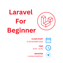 Laravel For Beginner